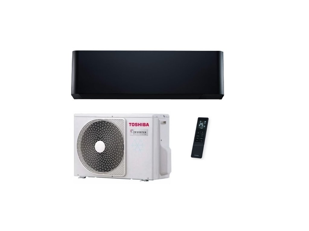 Toshiba vnitřní jednotka multisplit SHORAI CURVE Černá multi indoor 2,5 kW